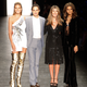 Heidi Klum, Zac Posen, Nina Garcia, and Zendaya in the Project Runway season 15 finale